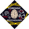 Forensic Psychology Grad Cap Tassel Topper - Tassel Toppers - Professionally Decorated Grad Caps