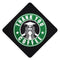 Thank You Coffee Grad Cap Topper - Starbucks Theme Topper - Tassel Toppers - Professionally Decorated Grad Caps