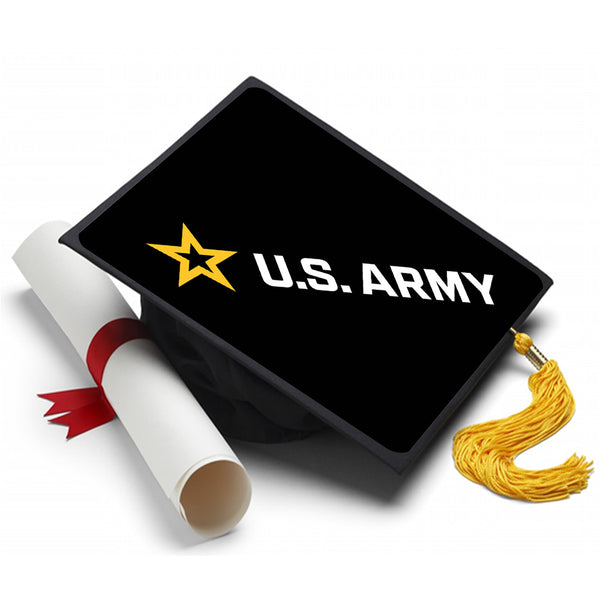 U.S. Army Grad Cap Tassel Topper - Tassel Toppers - Professionally Decorated Grad Caps