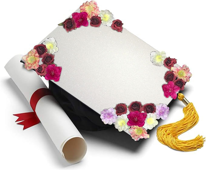 Grad Cap Decorating Kits - Do it Yourself - Grad Cap Topper - Tassel Toppers - Professionally Decorated Grad Caps