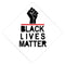 Black Lives Matter - Grad Cap Tassel Topper - Tassel Toppers - Professionally Decorated Grad Caps