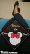 Minnie Mouse Grad Cap Tassel Topper - Tassel Toppers - Professionally Decorated Grad Caps