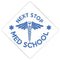 Next Stop Medical School Grad Cap Tassel Topper - Tassel Toppers - Professionally Decorated Grad Caps
