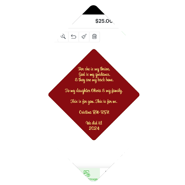 Design Your Own Tassel Topper - Tassel Toppers - Professionally Decorated Grad Caps