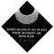 Ruth Bader Ginsburg Grad Cap Topper - Tassel Toppers - Professionally Decorated Grad Caps