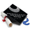 Ruth Bader Ginsburg Grad Cap Topper - Tassel Toppers - Professionally Decorated Grad Caps