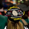 Forensic Psychology Grad Cap Tassel Topper - Tassel Toppers - Professionally Decorated Grad Caps