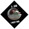 Mandalorian Grad Cap Tassel Topper - Tassel Toppers - Professionally Decorated Grad Caps