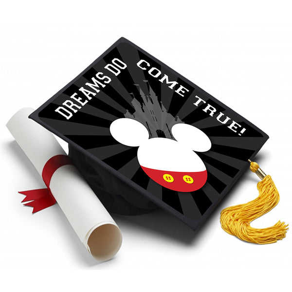 Mickey Mouse Grad Cap Tassel Topper - Tassel Toppers - Professionally Decorated Grad Caps