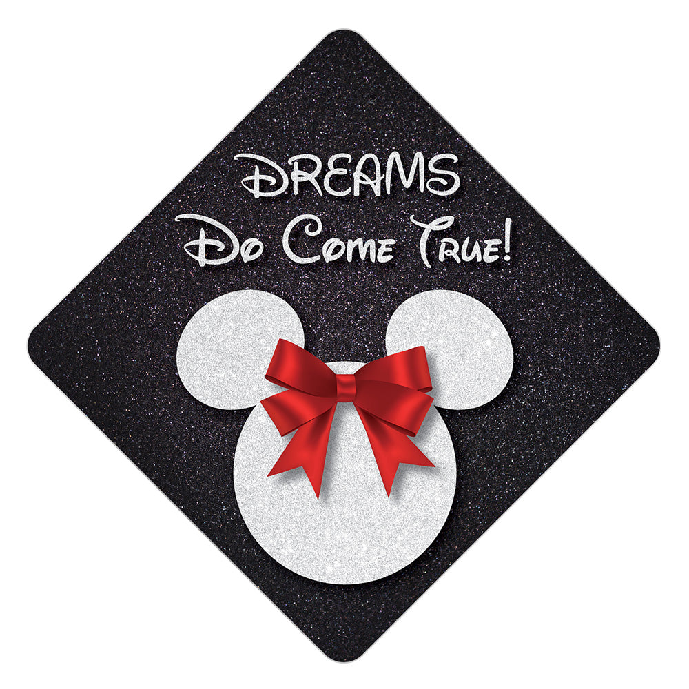 Minnie Mouse Grad Cap Tassel Topper - Tassel Toppers - Professionally Decorated Grad Caps