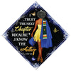 Trust the Next Chapter Bible Verse Grad Cap Topper - Tassel Toppers - Professionally Decorated Grad Caps