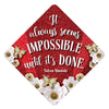 Nelson Mandela Grad Cap Tassel Topper - Tassel Toppers - Professionally Decorated Grad Caps
