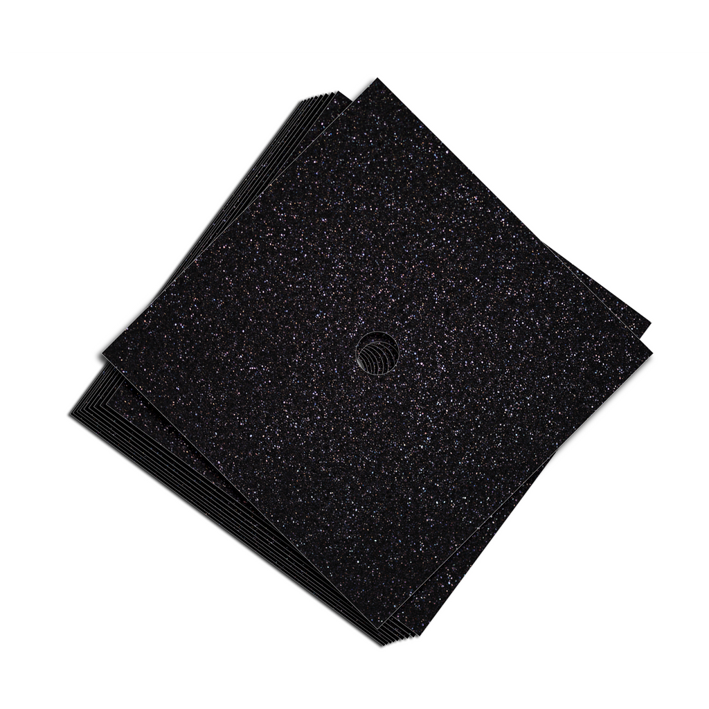 Glitter Heavyweight Premium Construction Card Stock for Grad Caps, 5 Sheets, DIY Grad Cap Decorations - Tassel Toppers - Professionally Decorated Grad Caps