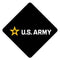 U.S. Army Grad Cap Tassel Topper - Tassel Toppers - Professionally Decorated Grad Caps