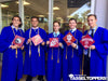 Create Any High school, College Logo Graduation Cap Topper - Tassel Toppers - Professionally Decorated Grad Caps