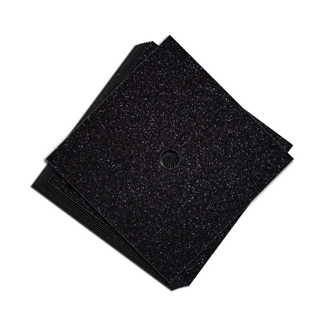 Glitter Heavyweight Premium Construction Card Stock for Grad Caps, 5 Sheets, DIY Grad Cap Decorations, Class of 2026, Graduation Gifts - Tassel Toppers - Professionally Decorated Grad Caps