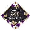 God Favored Me - Grad Cap Tassel Topper, Class of 2026, Graduation Gifts - Tassel Toppers - Professionally Decorated Grad Caps