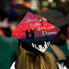 Here's to the Fools that Dream Grad Cap Tassel Topper, Class of 2026, Graduation Gifts - Tassel Toppers - Professionally Decorated Grad Caps