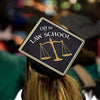 Law School Grad Cap Tassel Topper, Class of 2026, Graduation Gifts - Tassel Toppers - Professionally Decorated Grad Caps
