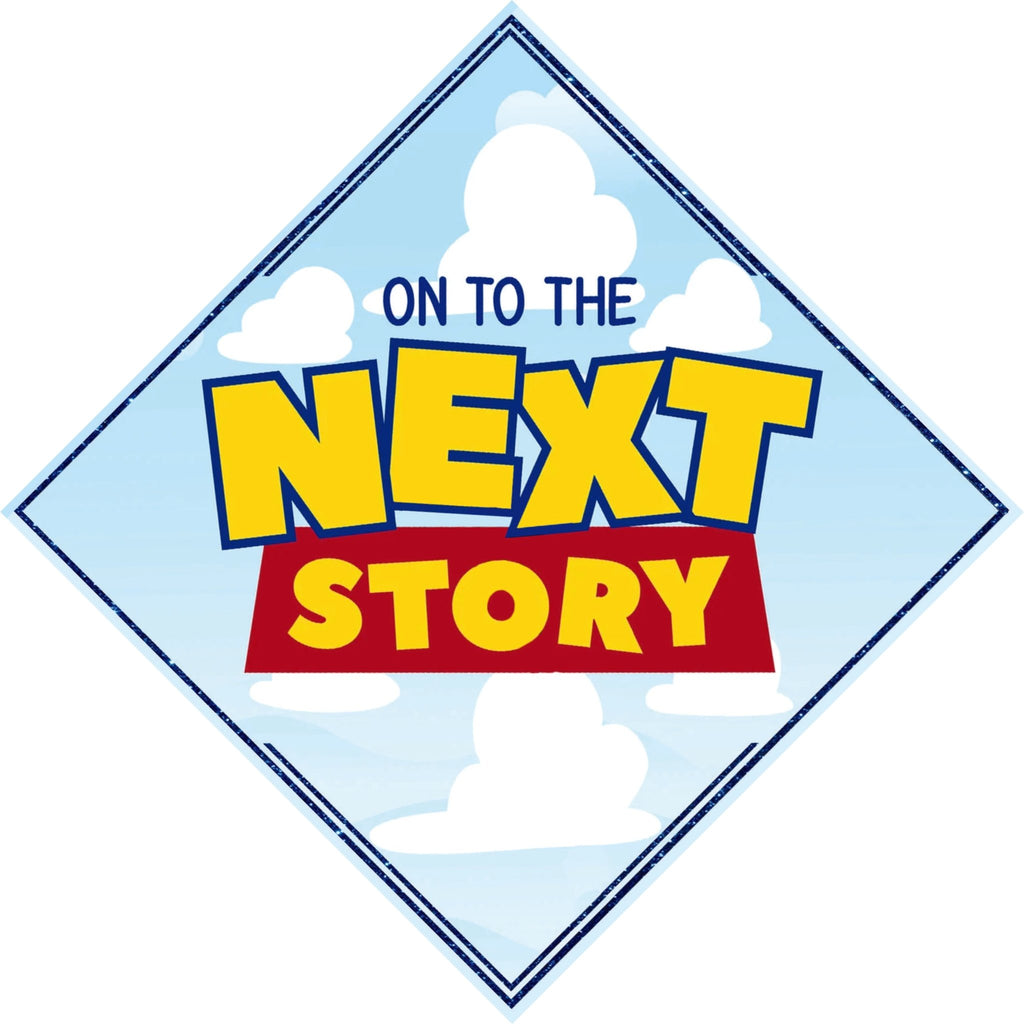 On To the Next Story Grad Cap Tassel Topper, Class of 2026, Graduation Gifts - Tassel Toppers - Professionally Decorated Grad Caps