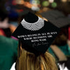 Ruth Bader Ginsburg Grad Cap Topper, Class of 2026, Graduation Gifts - Tassel Toppers - Professionally Decorated Grad Caps