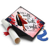 Walk by Faith Not Sight Grad Cap Topper, Class of 2026, Graduation Gifts - Tassel Toppers - Professionally Decorated Grad Caps
