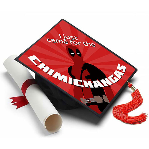 Dead Pool Grad Cap Tassel Topper, Class of 2026, Graduation Gifts - Tassel Toppers - Professionally Decorated Grad Caps