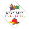 Elementary Graduation Cap - Next Stop Kindergarten Tassel Topper - Tassel Toppers - Professionally Decorated Grad Caps