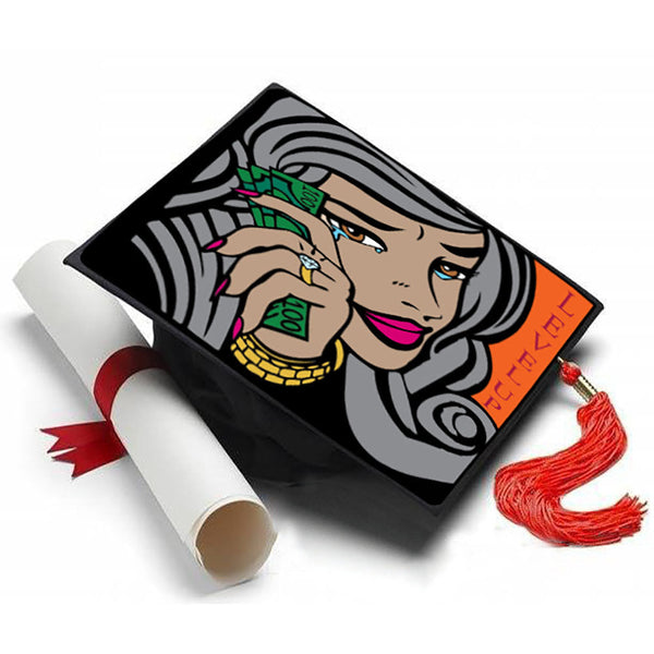 Fabolous Grad Cap Tassel Topper - Tassel Toppers - Professionally Decorated Grad Caps