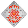 Future Firefighter Grad Cap Tassel Topper, Class of 2026, Graduation Gifts - Tassel Toppers - Professionally Decorated Grad Caps
