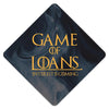 Game of Loans Grad Cap Tassel Topper, Class of 2026, Graduation Gifts - Tassel Toppers - Professionally Decorated Grad Caps