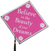 Gemstone Border for Grad Cap/Tassel Topper - Tassel Toppers - Professionally Decorated Grad Caps