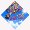 Graduation Cap Topper ™ - Adventure Is Out There - Up - Tassel Topper, Class of 2026, Graduation Gifts - Tassel Toppers - Professionally Decorated Grad Caps