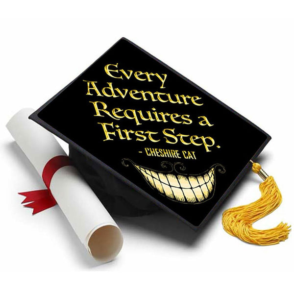 Graduation Cap Topper ™ - Alice in Wonderland - Tassel Topper, Class of 2026, Graduation Gifts - Tassel Toppers - Professionally Decorated Grad Caps