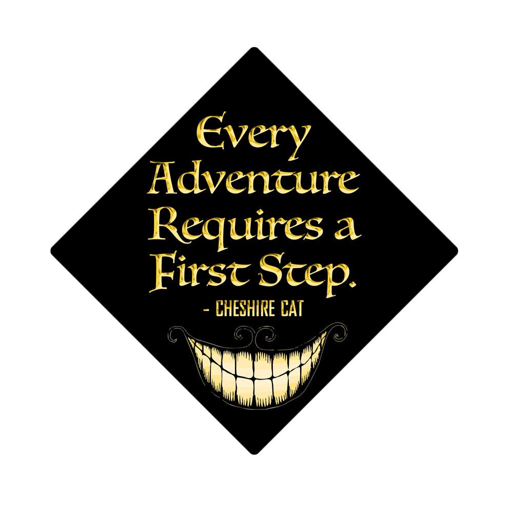Graduation Cap Topper ™ - Alice in Wonderland - Tassel Topper, Class of 2026, Graduation Gifts - Tassel Toppers - Professionally Decorated Grad Caps