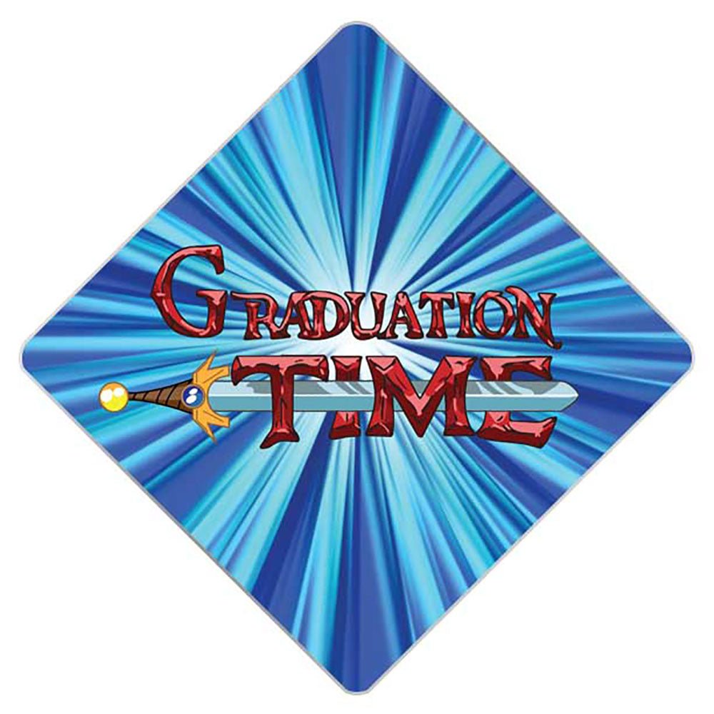 Graduation Time Grad Cap Tassel Topper, Class of 2026, Graduation Gifts - Tassel Toppers - Professionally Decorated Grad Caps