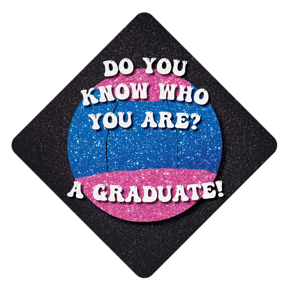 Harry Styles - Do You Know Who You Are? Grad Cap Tassel Topper - Tassel Toppers - Professionally Decorated Grad Caps