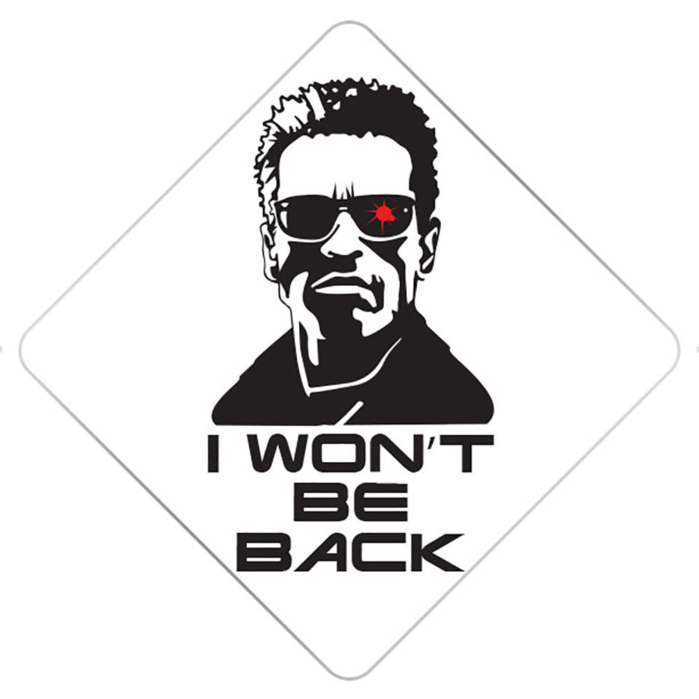 I Won't Be Back Grad Cap Tassel Topper, Class of 2026, Graduation Gifts - Tassel Toppers - Professionally Decorated Grad Caps