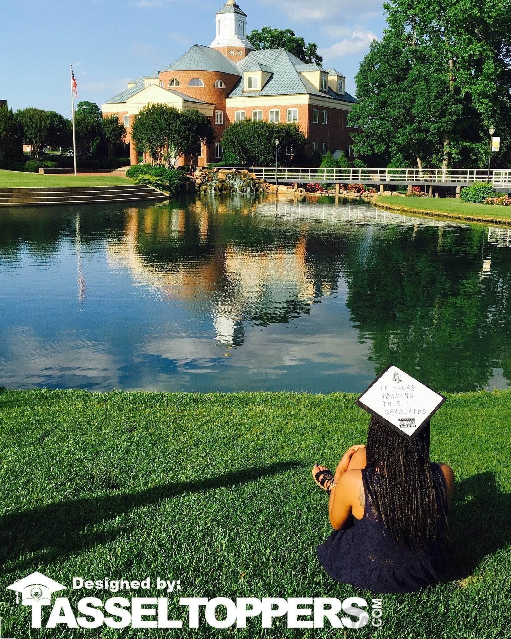 If Youre Reading This - Drake Grad Cap Tassel Topper, Class of 2026 ...