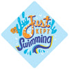 Just Kept Swimming Grad Cap Tassel Topper - Tassel Toppers - Professionally Decorated Grad Caps