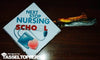 Next Stop Nursing School Grad Cap Tassel Topper, Class of 2026, Graduation Gifts - Tassel Toppers - Professionally Decorated Grad Caps