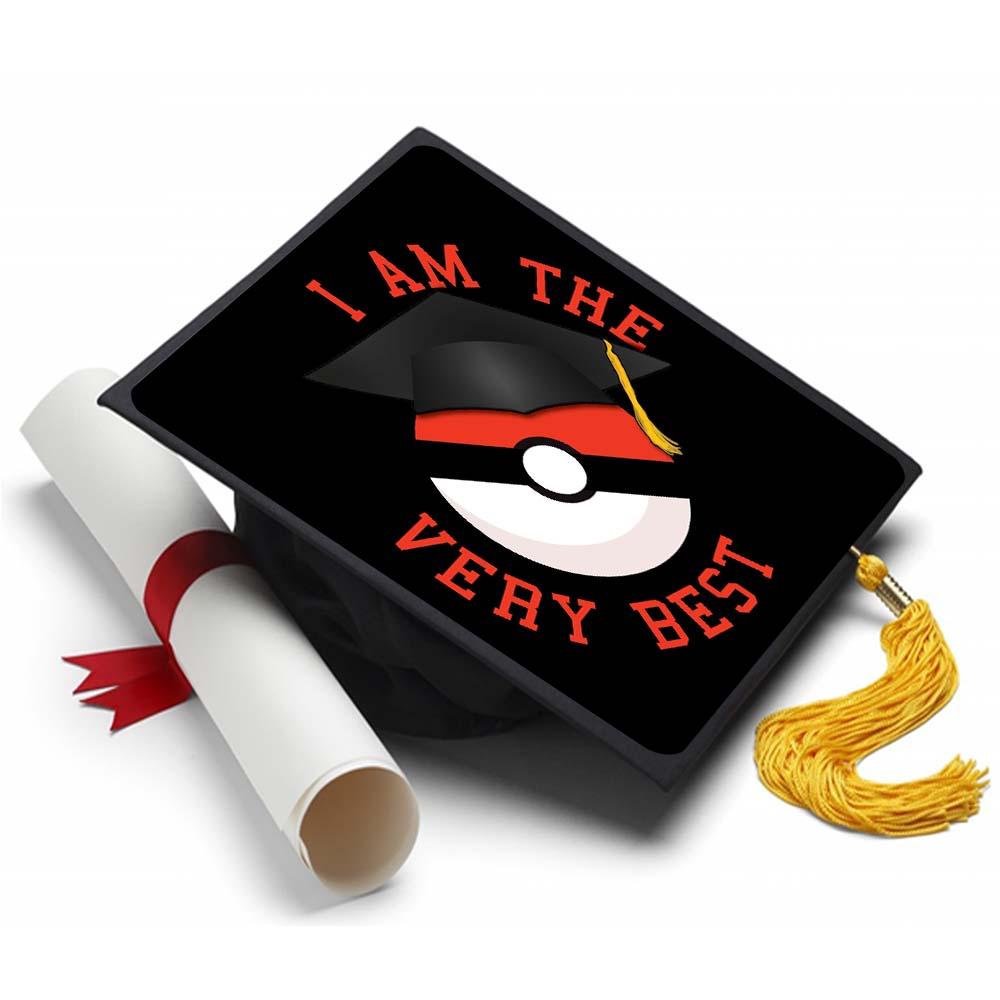 Pokemon Master - Grad Cap Tassel Topper - Tassel Toppers - Professionally Decorated Grad Caps
