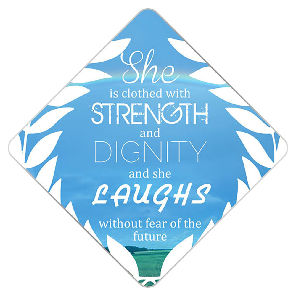 Proverbs 31 25 Grad Cap Tassel Topper Tassel Toppers