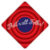 Thats All Folks Grad Cap Tassel Topper, Class of 2026, Graduation Gifts - Tassel Toppers - Professionally Decorated Grad Caps