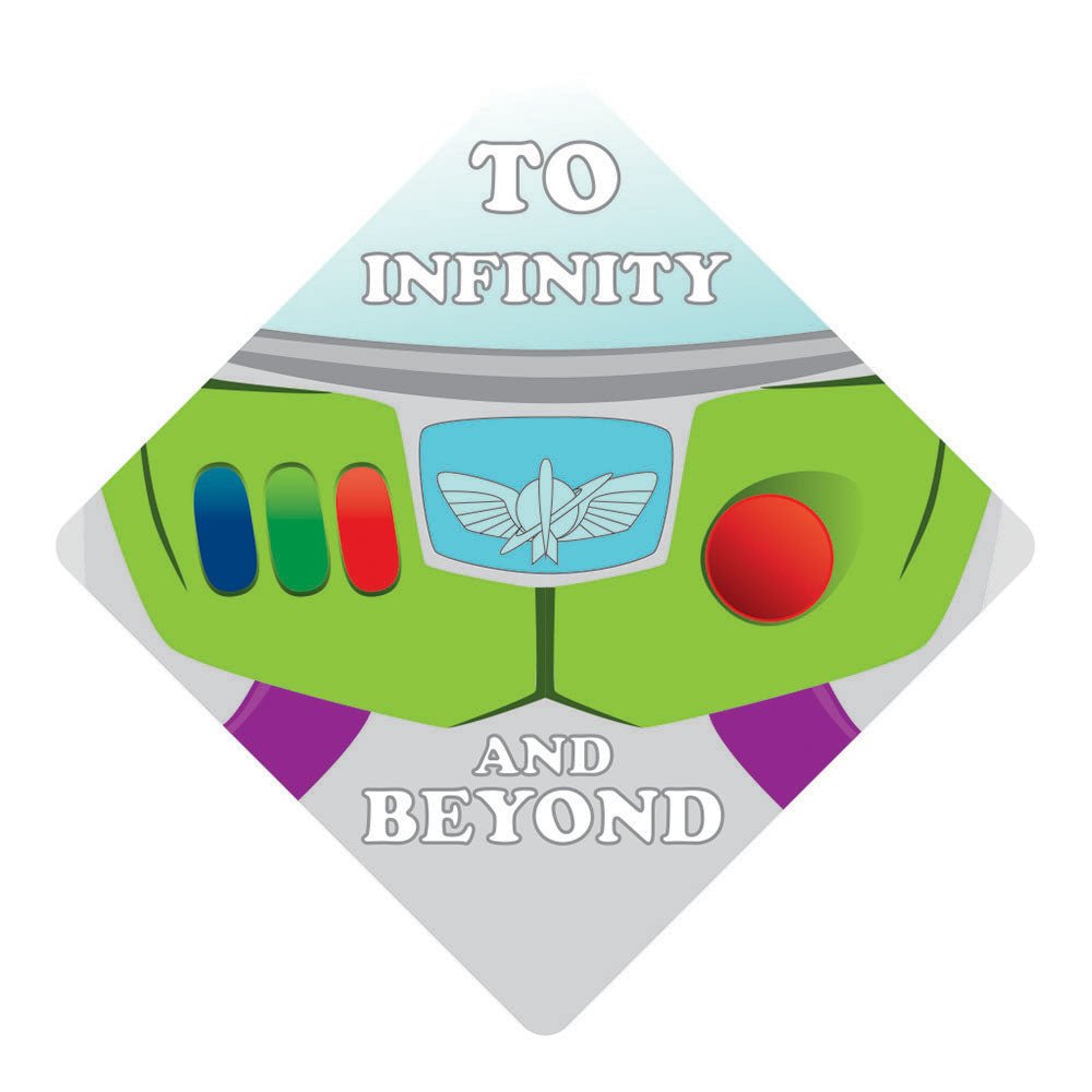 To Inifinity And Beyond - Toy Story Grad Cap Tassel Topper, Class of 2026, Graduation Gifts - Tassel Toppers - Professionally Decorated Grad Caps