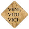 Veni Vidi Vici Grad Cap Tassel Topper, Class of 2026, Graduation Gifts - Tassel Toppers - Professionally Decorated Grad Caps
