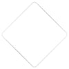 White Background Grad Cap Tassel Topper - Tassel Toppers - Professionally Decorated Grad Caps